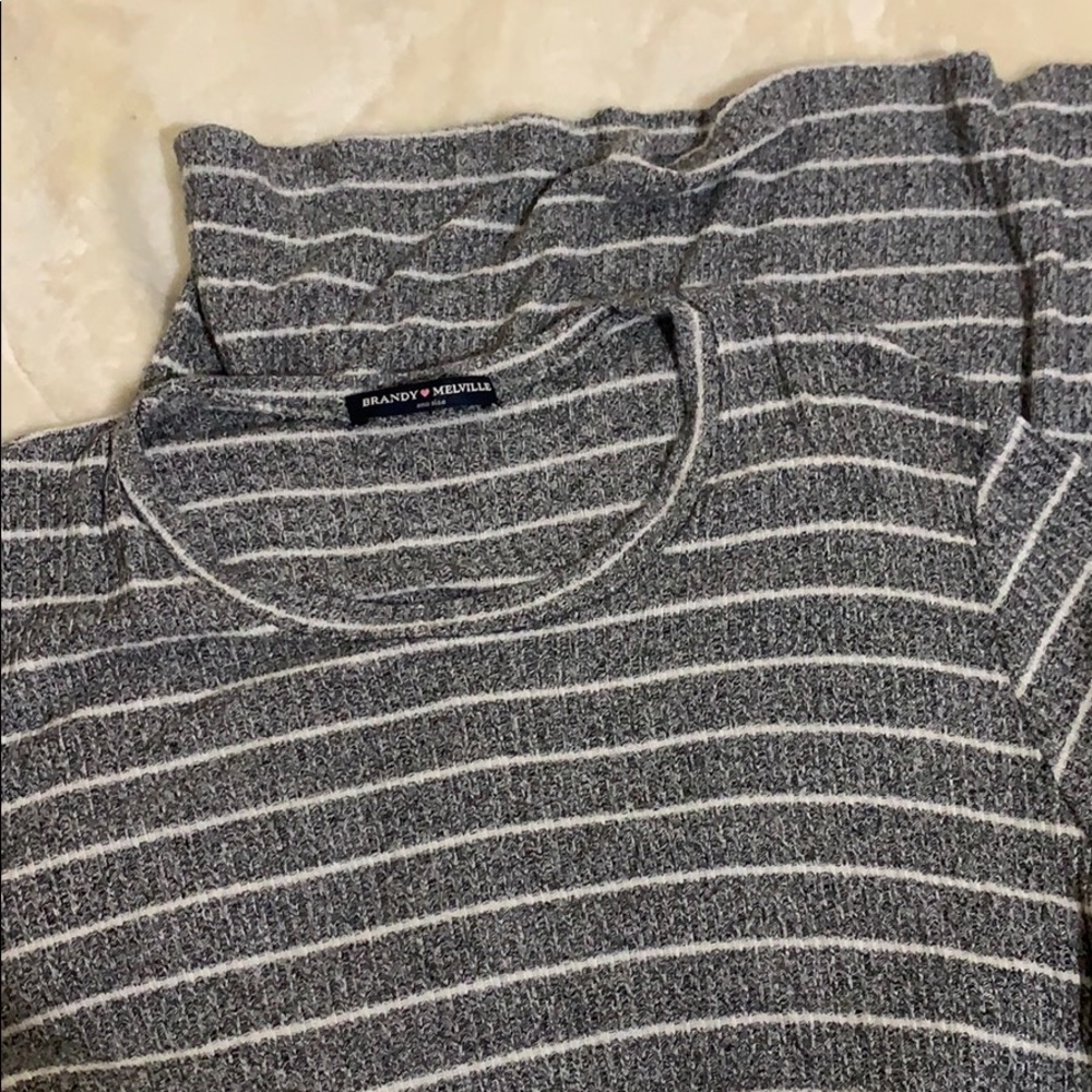Brandy Melville T-shirt dress gray soft